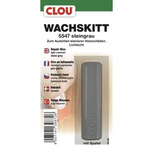 Mastic cire Clou gris pierre 5547 pour réparer les petits dommages du bois avec spatule
