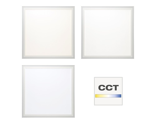 Panneaux LED carrés avec température de couleur réglable
