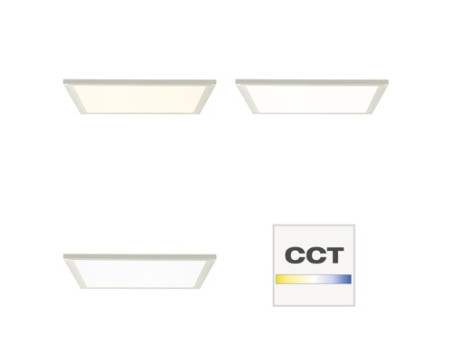 Panneau LED avec différentes températures de couleur et symbole CCT
