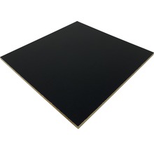 Fixmaß Dünn-MDF Platte einseitig schwarz 800x600x3 mm-thumb-0