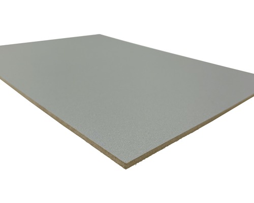 Panneau MDF fin un côté argenté dimensions fixes 800x600x3 mm