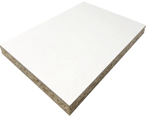 Panneau aggloméré blanc dimensions fixes 1600x600x10 mm