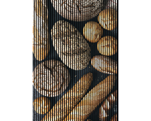 Panneau acoustique impression numérique Pain 1 2400 x 1693 x 19 mm set = 3 panneaux individuels