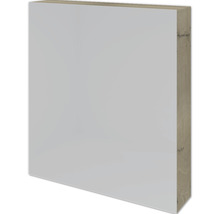 Spiegelschrank Sanox 60 x 12 x 65 cm französiche Eiche 1-türig doppelt verspiegelt