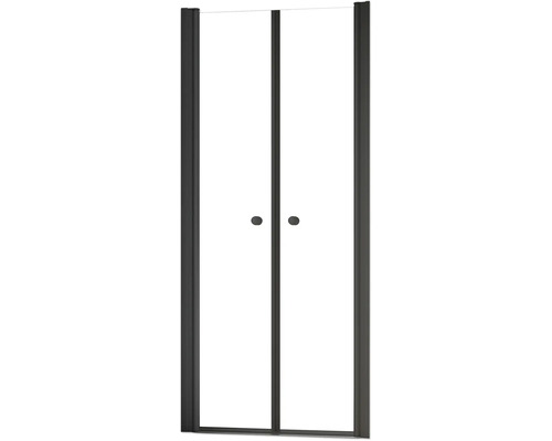 Duschkabine mit zwei Drehtüren