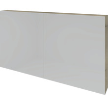Armoire de toilette Sanox 120 x 12 x 65 cm chêne français 2 portes miroirs doubles