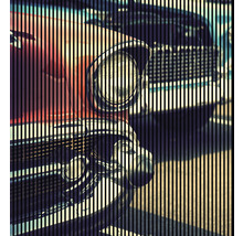 Akustikpaneel digital bedruckt Auto 3 2400 x 2253 x 19 mm Set = 4 Einzelpaneele
