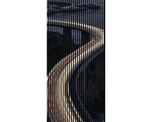 Panneau acoustique impression numérique Street 1 2400 x 1133 x 19 mm set = 2 panneaux individuels
