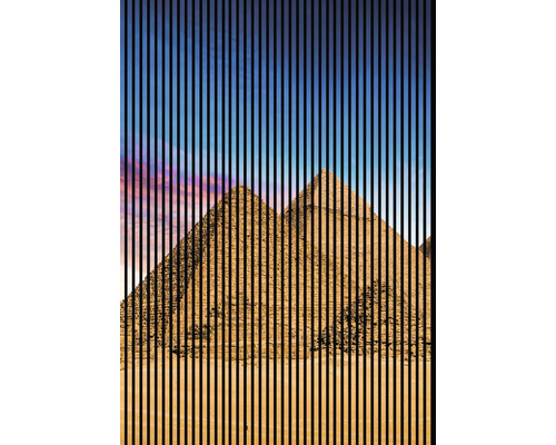 Akustikpaneel digital bedruckt Pyramiden 1 2400 x 1693 x 19 mm Set = 3 Einzelpaneele Akustikpaneel digital bedruckt Pyramiden 1 2400 x 1693 x 19 mm Set = 3 Einzelpaneele