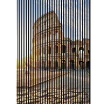 Panneau acoustique impression numérique Colisée 1 2400 x 1693 x 19 mm set = 3 panneaux individuels