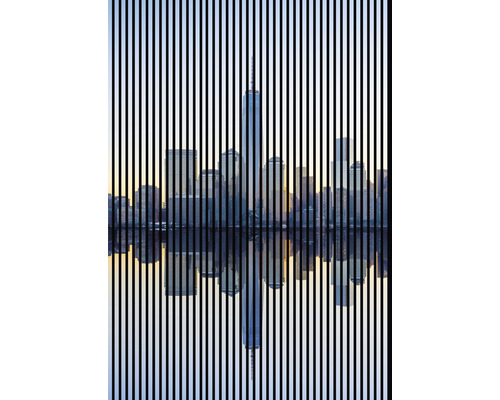 Panneau acoustique impression numérique New York 1 2400 x 1693 x 19 mm set = 3 panneaux individuels