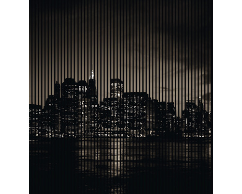 Panneau acoustique impression numérique New York 2 2400 x 2253 x 19 mm set = 4 panneaux individuels