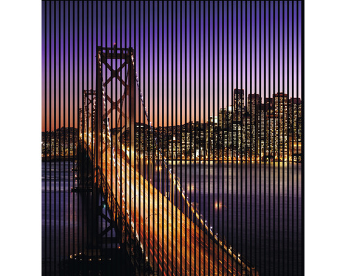 Akustikpaneel digital bedruckt San Francisco 1 2400 x 2253 x 19 mm Set = 4 Einzelpaneele Akustikpaneel digital bedruckt San Francisco 1 2400 x 2253 x 19 mm Set = 4 Einzelpaneele