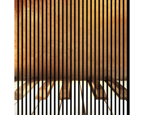 Panneau acoustique impression numérique Jazz 2 1195 x 1133 x 19 mm set = 2 panneaux individuels