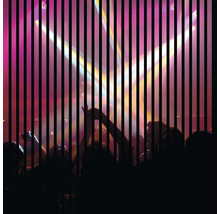 Panneau acoustique impression numérique Clubbing 1 1195 x 1133 x 19 mm set = 2 panneaux individuels