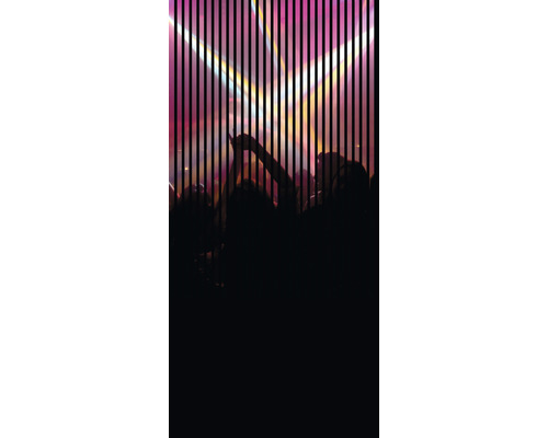 Akustikpaneel digital bedruckt Clubbing 1 2400 x 1133 x 19 mm Set = 2 Einzelpaneele Akustikpaneel digital bedruckt Clubbing 1 2400 x 1133 x 19 mm Set = 2 Einzelpaneele
