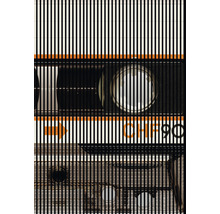 Akustikpaneel digital bedruckt Tape 1 2400 x 1693 x 19 mm Set = 3 Einzelpaneele