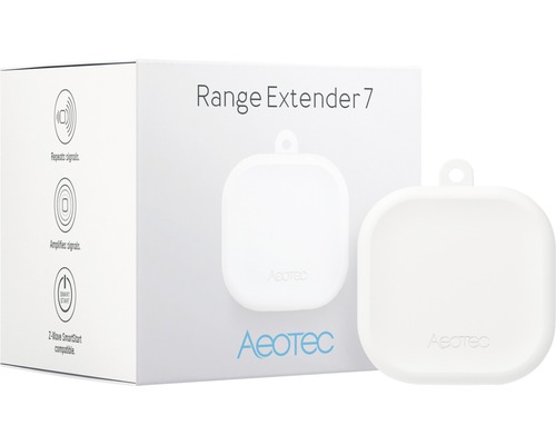 Range Extender 7 Repeater Aeotec AEOEZW189 - Compatible avec SMART HOME by hornbach