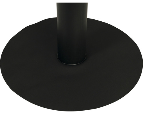 Schwarzer Tischfuß aus Metall