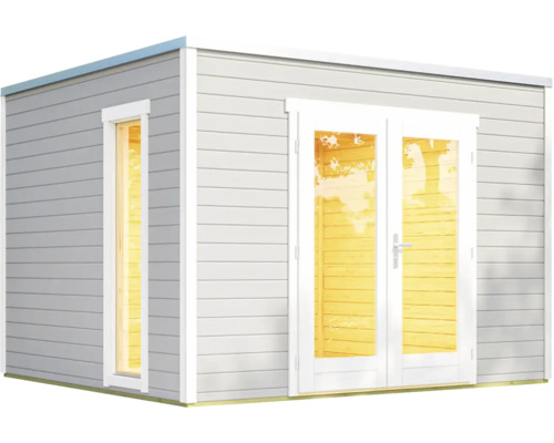 Abri de jardin avec fenêtre et double porte