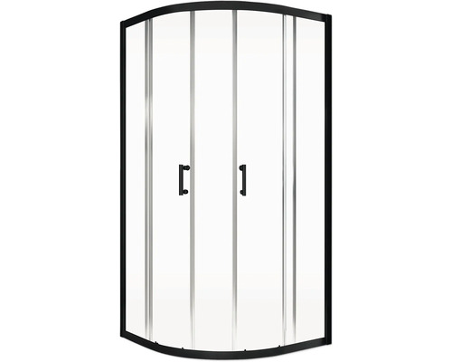Duschkabine mit Eckeinstieg und Glastüren