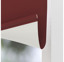 Store occultant SOLUNA V18, uni rouge, 90x275 cm
