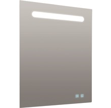 Quadratischer Spiegel mit LED Beleuchtung für das Badezimmer