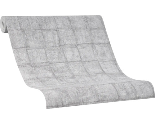 Tapetenrolle mit Betonziegel-Muster