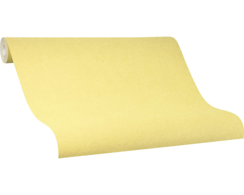 Gelbe Tapetenrolle für die Wandgestaltung