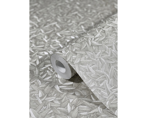 Rouleau de papier peint à motif de feuilles