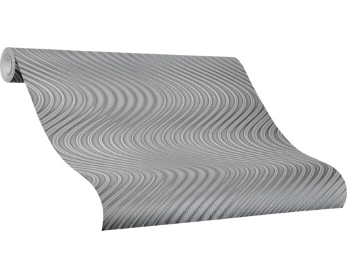 Rouleau de papier peint à motif rayé