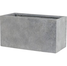 Pflanzkasten Liverpool 80 x 35 x 35 cm hellgrau