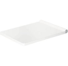 Étagère de douche blanche pour montage mural