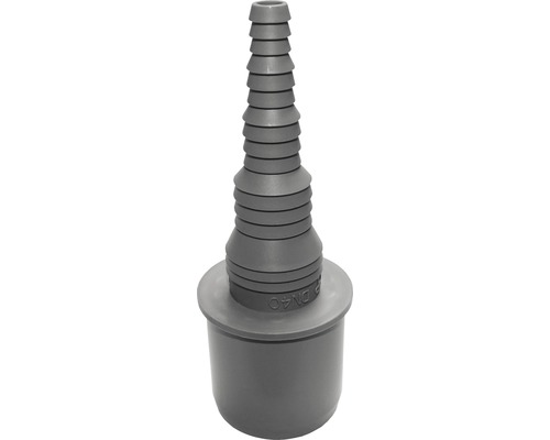 Embout cannelé Airfit DN 40 pour diamètre du tuyau entre 25 - 8 mm