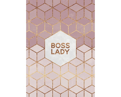Postkarte boss lady 10,5x14,8 cm