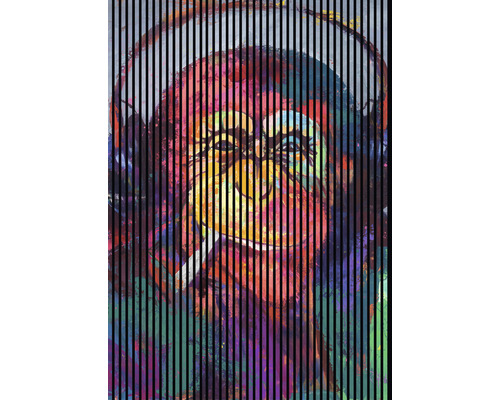 Akustikpaneel digital bedruckt Monkey 2 2400 x 1693 x 19 mm Set = 3 Einzelpaneele Akustikpaneel digital bedruckt Monkey 2 2400 x 1693 x 19 mm Set = 3 Einzelpaneele