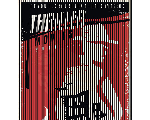 Akustikpaneel digital bedruckt Thriller 1 2400 x 2253 x 19 mm Set = 4 Einzelpaneele Akustikpaneel digital bedruckt Thriller 1 2400 x 2253 x 19 mm Set = 4 Einzelpaneele