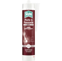 Acrylique Sista pour crépi et façade blanc vieilli 280 ml
