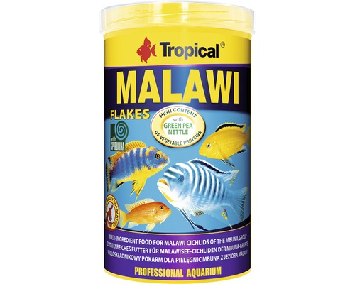 Nourriture pour poissons Tropical Malawi flocons 1000 ml