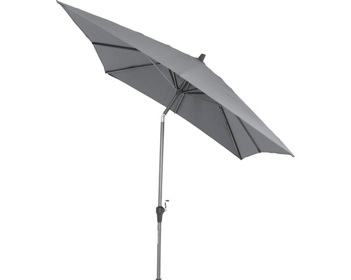 Rechteckiger Sonnenschirm mit Kurbelmechanismus