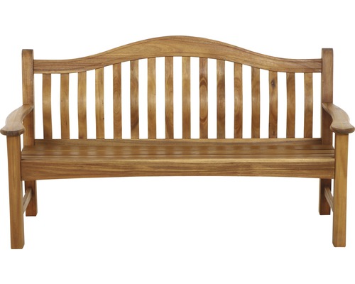 Banc de jardin en bois avec accoudoirs
