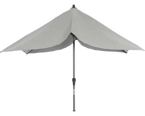 Parasol gris pour l''extérieur.