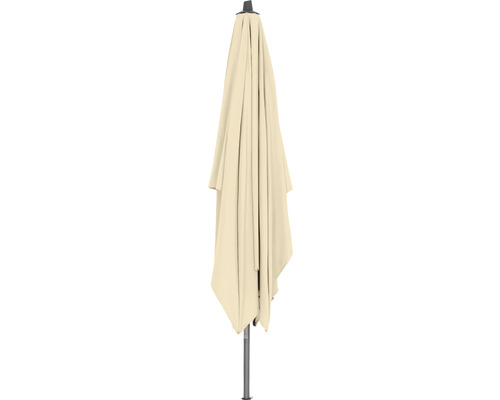 Parasol fermé avec support