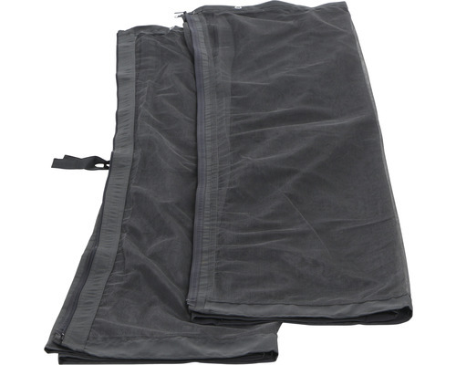 Moustiquaire avec fermeture éclair