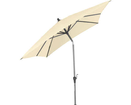 Parasol rectangulaire avec mécanisme à manivelle