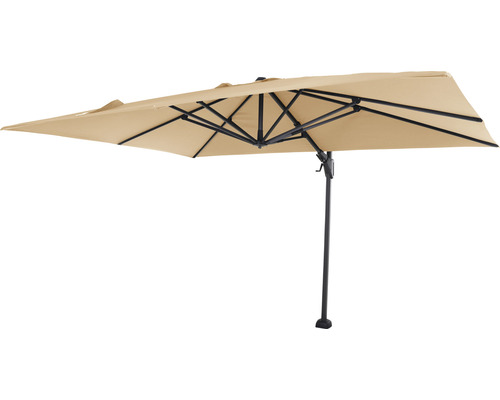 Parasol rectangulaire pour l''extérieur