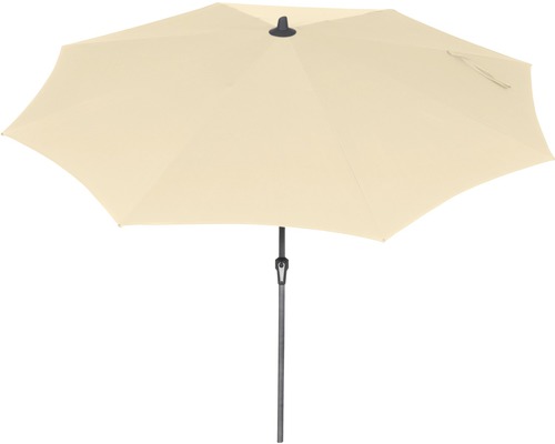 Parasol couleur crème pour le jardin ou la terrasse