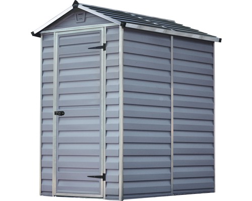 Abri de jardin en plastique avec porte