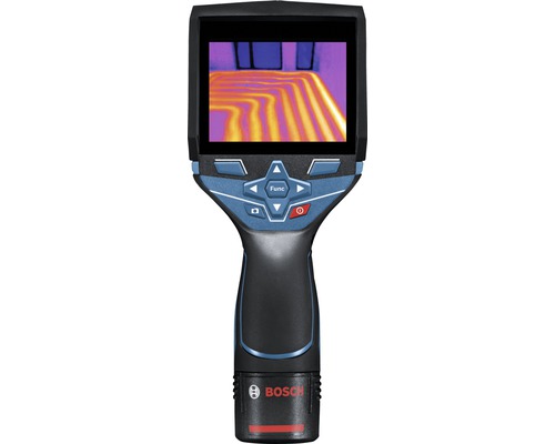 Caméra thermique thermodétecteur GTC 400 C Bosch Professional avec 1x batterie GBA 12V (1.5Ah), chargeur et L-BOXX 136