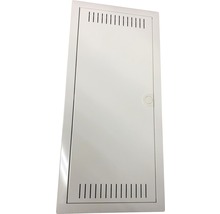 Tableau électrique encastrable sur cloison Hager VH48NW volta Multimedia  IP30 plastique 4 rangées avec porte en tôle d'acier fendue blanc lxhxp  314x721x90 mm - HORNBACH Luxembourg